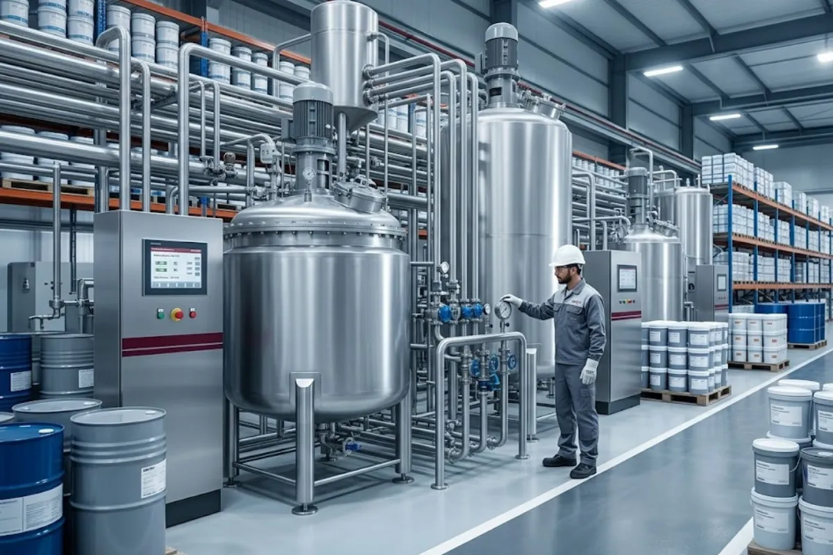 Industrial Paint Manufacturing Facility