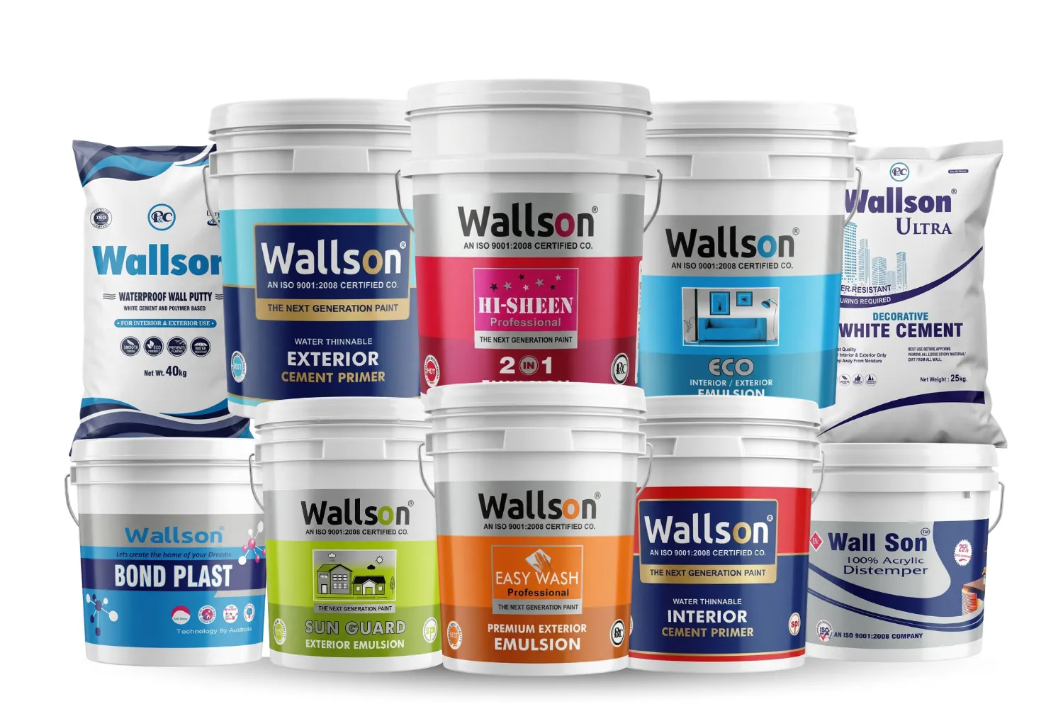 Wallson Product Family Range